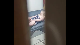 Caught my stepmom fingering herself when i came accommodation billet early from my friend,she orgasmed 4 time in 5 min is turn this way normal